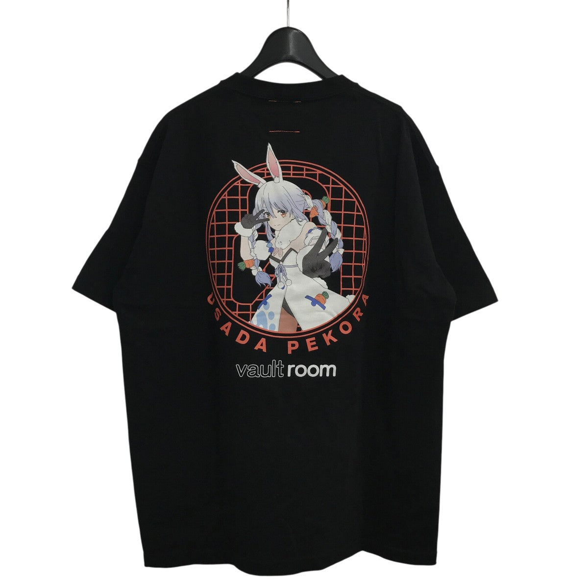 vaultroom(ボルトルーム) 「PEKORA TEE」兎田ぺこらTシャツ