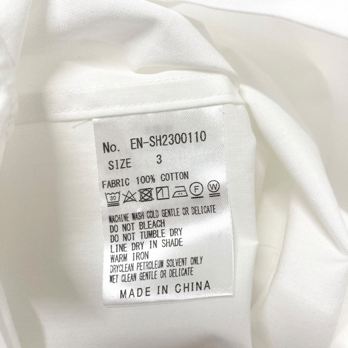 ENCIRCLE Go to shirtオーバーサイズシャツEN SH2300110 古着・中古-4枚目のアイテム画像