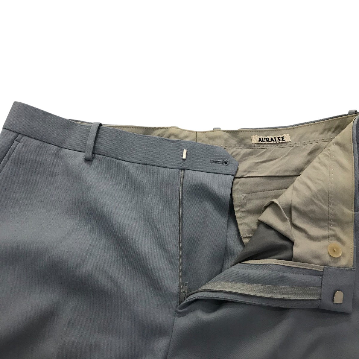 Auralee オーラリー ウールギャバジンスラックス サイズ3 LIGHT WOOL MAX GABARDINE SLACKS - AURALEE Official Website