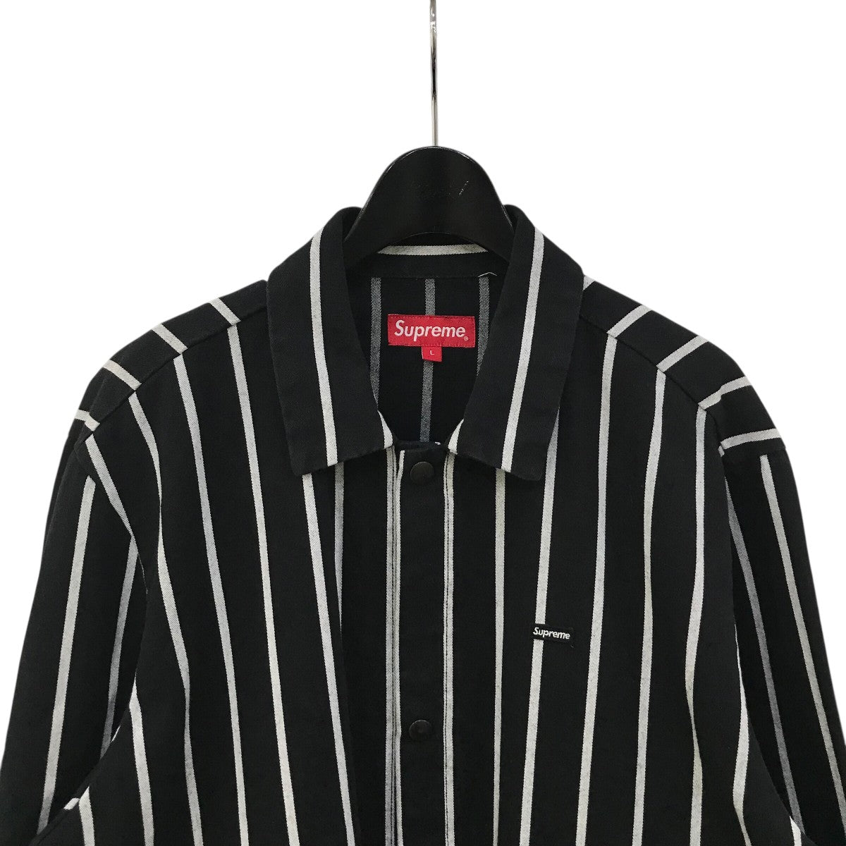 L*ム様 Supreme シュプリーム 2017SS ストライプジャケット　Mサ Supreme(シュプリーム) 17SS「Shop Jacket」ストライプ