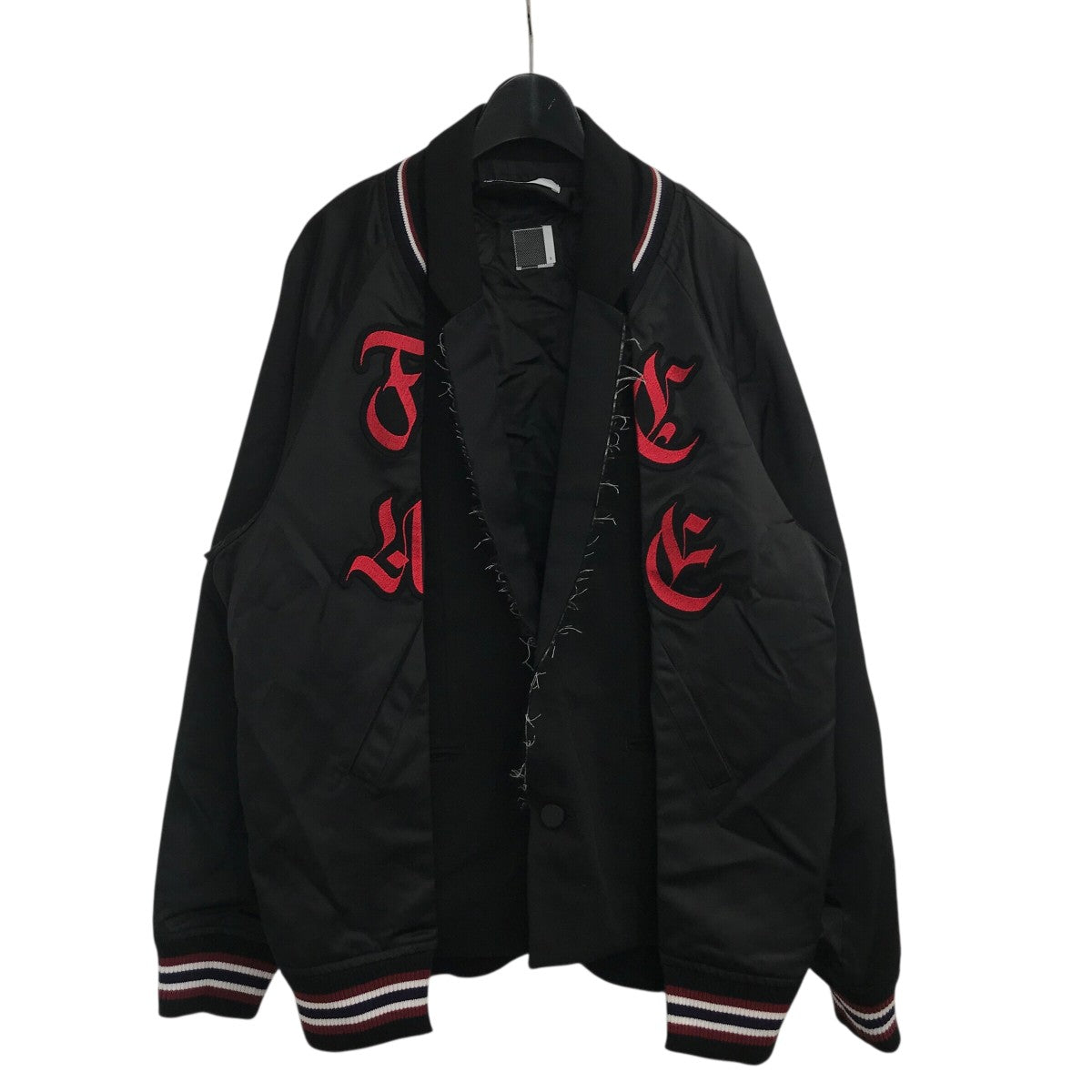 FACETASM ファセッタズム ストライプ ウール3Bジャケット M FACETASM ファセッタズム ストライプ ウール3Bジャケット M