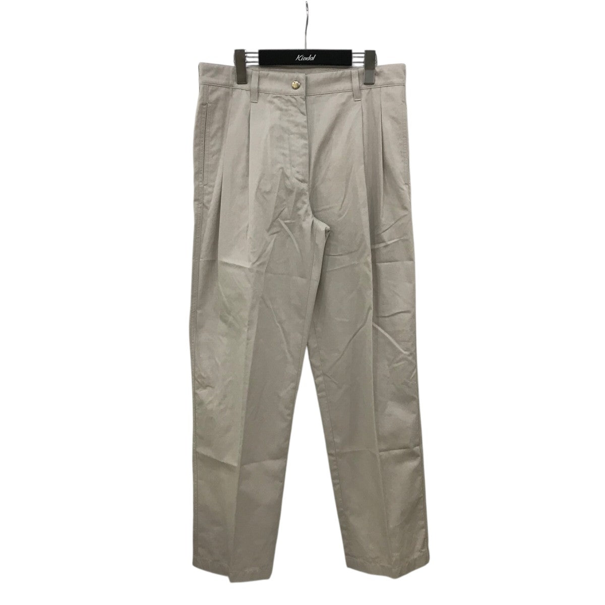 MIU MIU(ミュウミュウ) コットンポプリンパンツ ベージュ サイズ