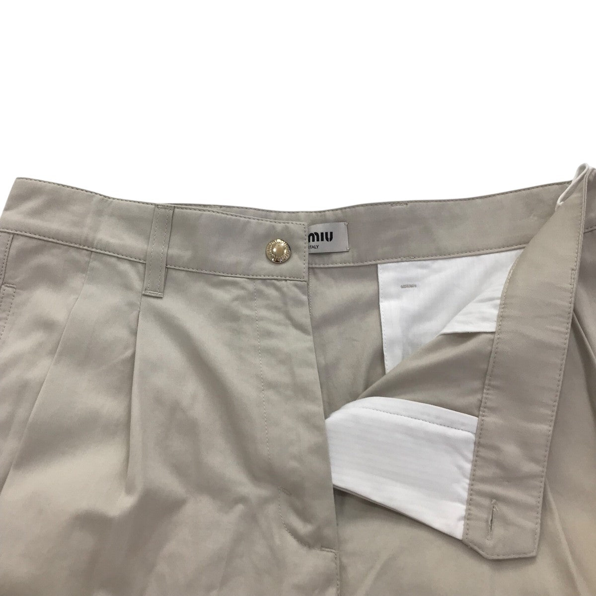 MIU MIU チノパンMP1805 古着・中古-3枚目のアイテム画像