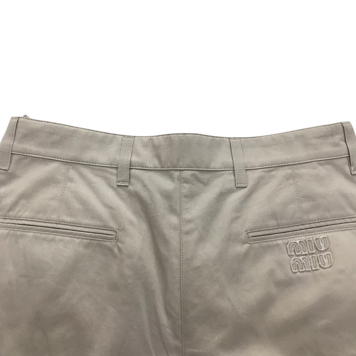 MIU MIU チノパンMP1805 古着・中古-4枚目のアイテム画像
