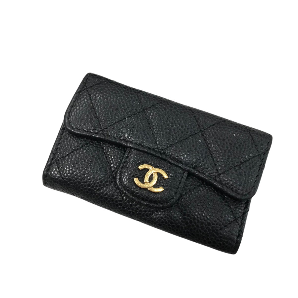 CHANEL マトラッセ キーケース CHANEL(シャネル) キャビアスキンマトラッセキーケース 2034