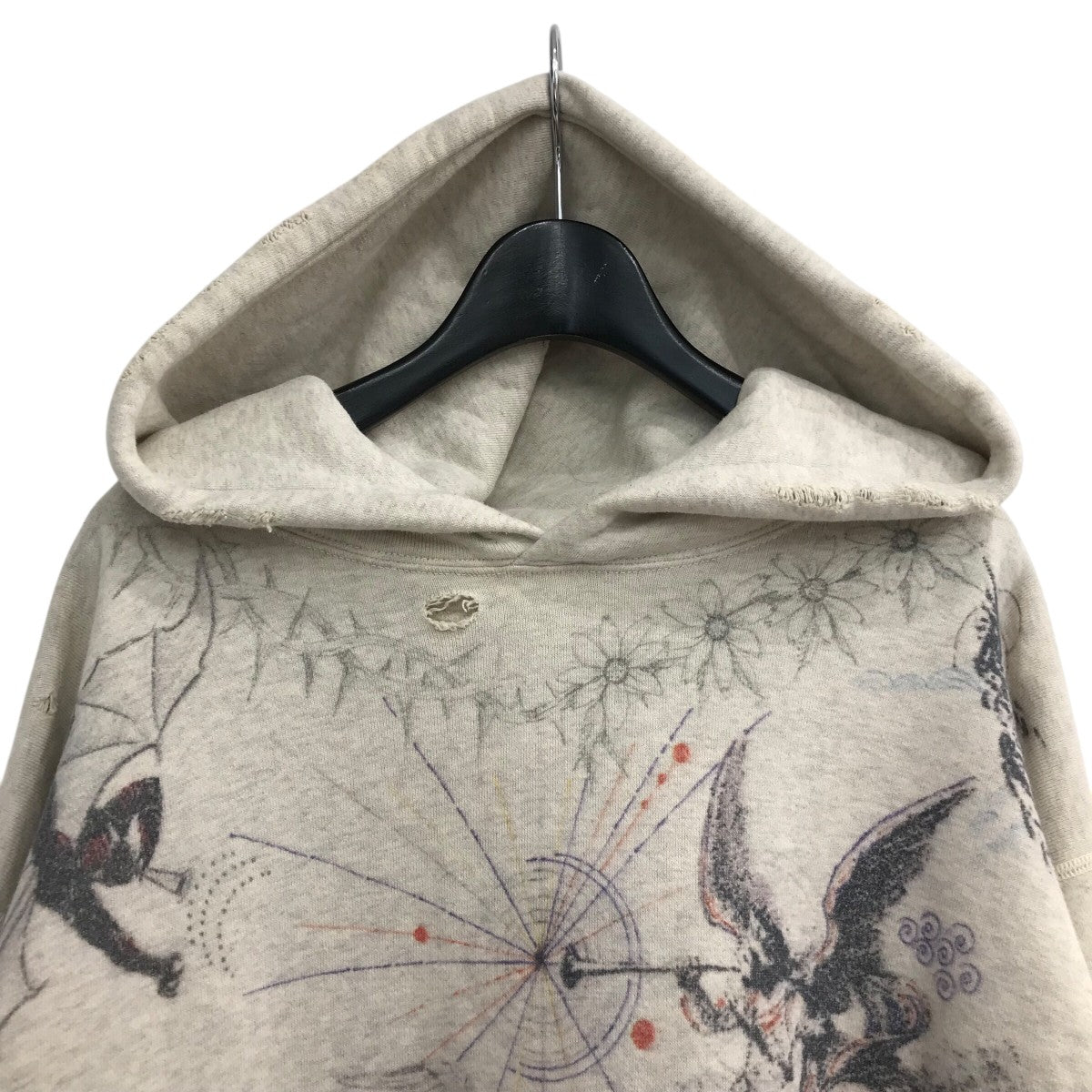 SAINT MICHAEL(セントマイケル) 「HOODIE DR．WOO」ヴィンテージ加工