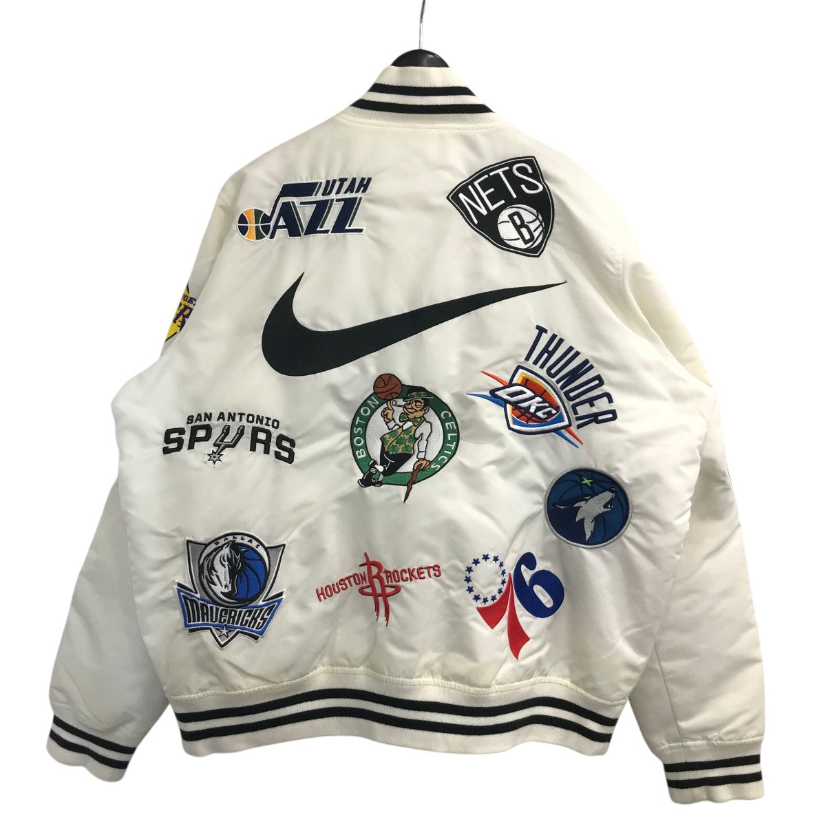 Nike Supreme NBAスタジャン Mサイズ NIKE×SUPREME/ナイキ×シュプリーム】NBA Denim Warm-Up Jacketを