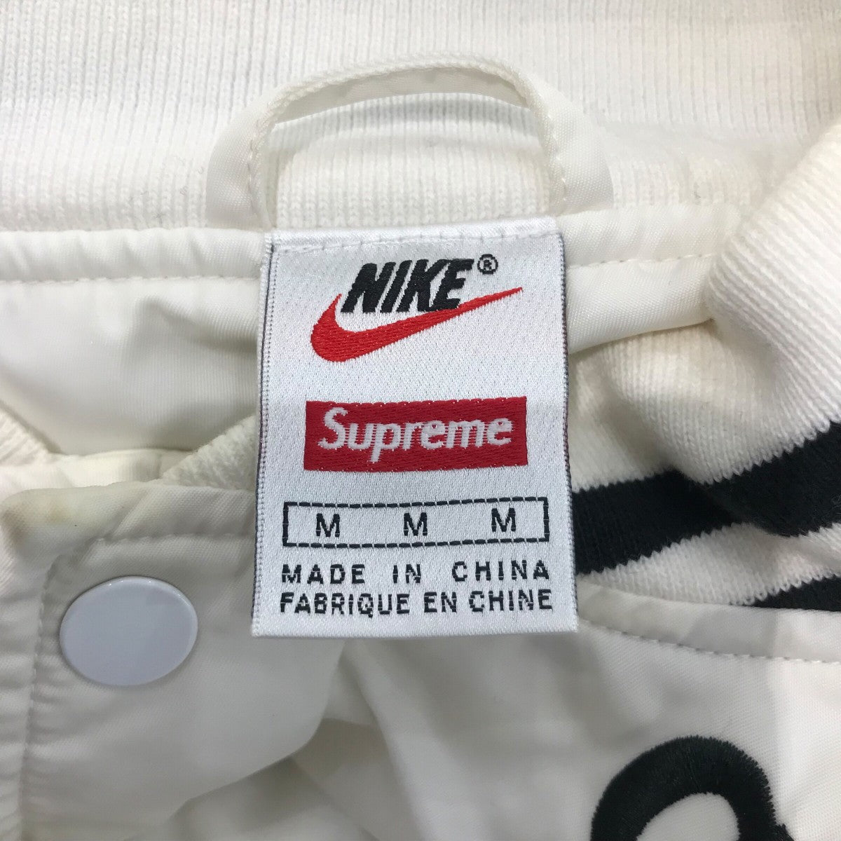 【人気Lサイズ】NIKE SUPREME スタジャン NBA バスケ 刺繍総柄. 人気Lサイズ】NIKE SUPREME スタジャン NBA バスケ 刺繍総柄