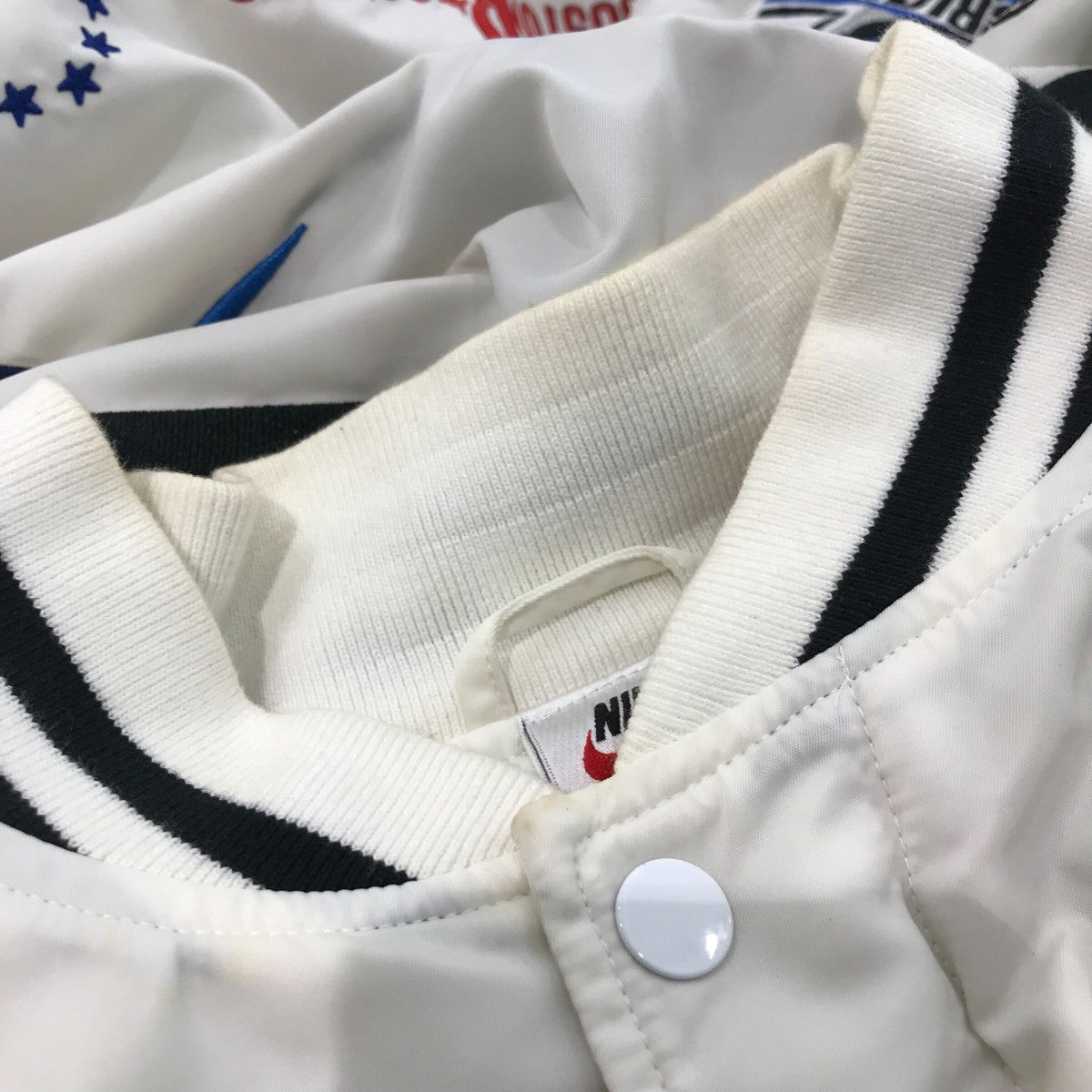 NBA USA製 STARTER BLAZERS スタジャン　ダウン　中綿 NBA USA製 STARTER BLAZERS スタジャン ダウン 中綿