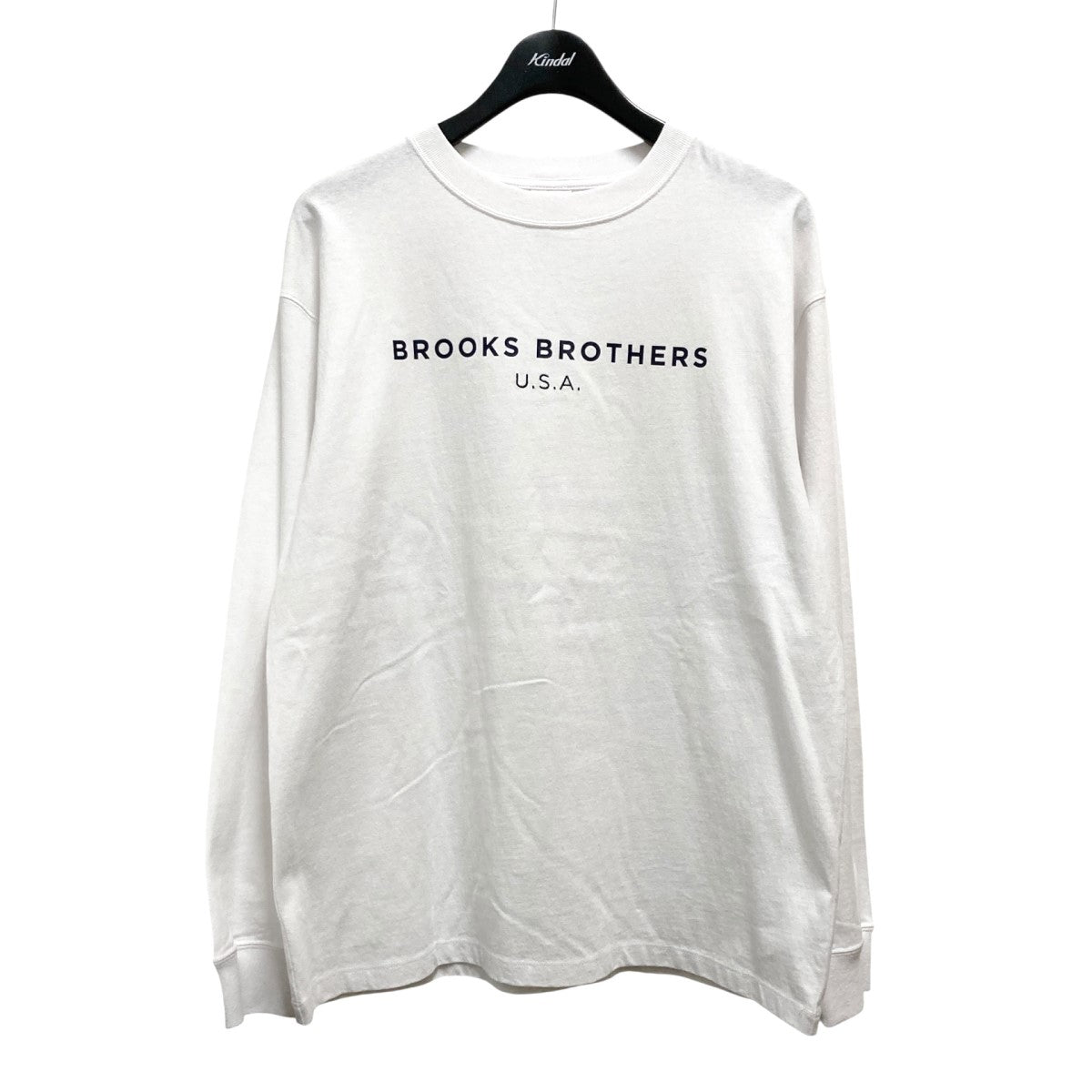 BROOKS BROTHERS(ブルックスブラザーズ) ロゴ長袖カットソー