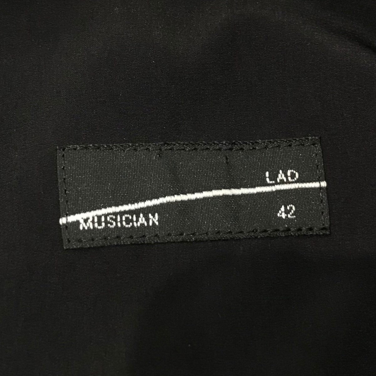 ラッドミュージシャン 猫柄デシンシャツ LAD MUSICIAN(ラッドミュージシャン) 「猫柄デシンビッグシャツ