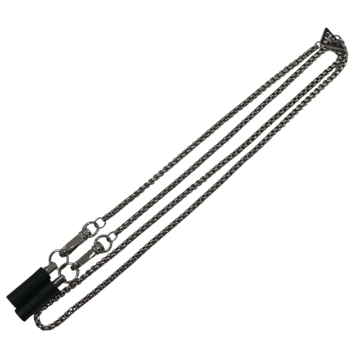 PRADA(プラダ) トライアングルブローチ21S061 21S061 ブラック