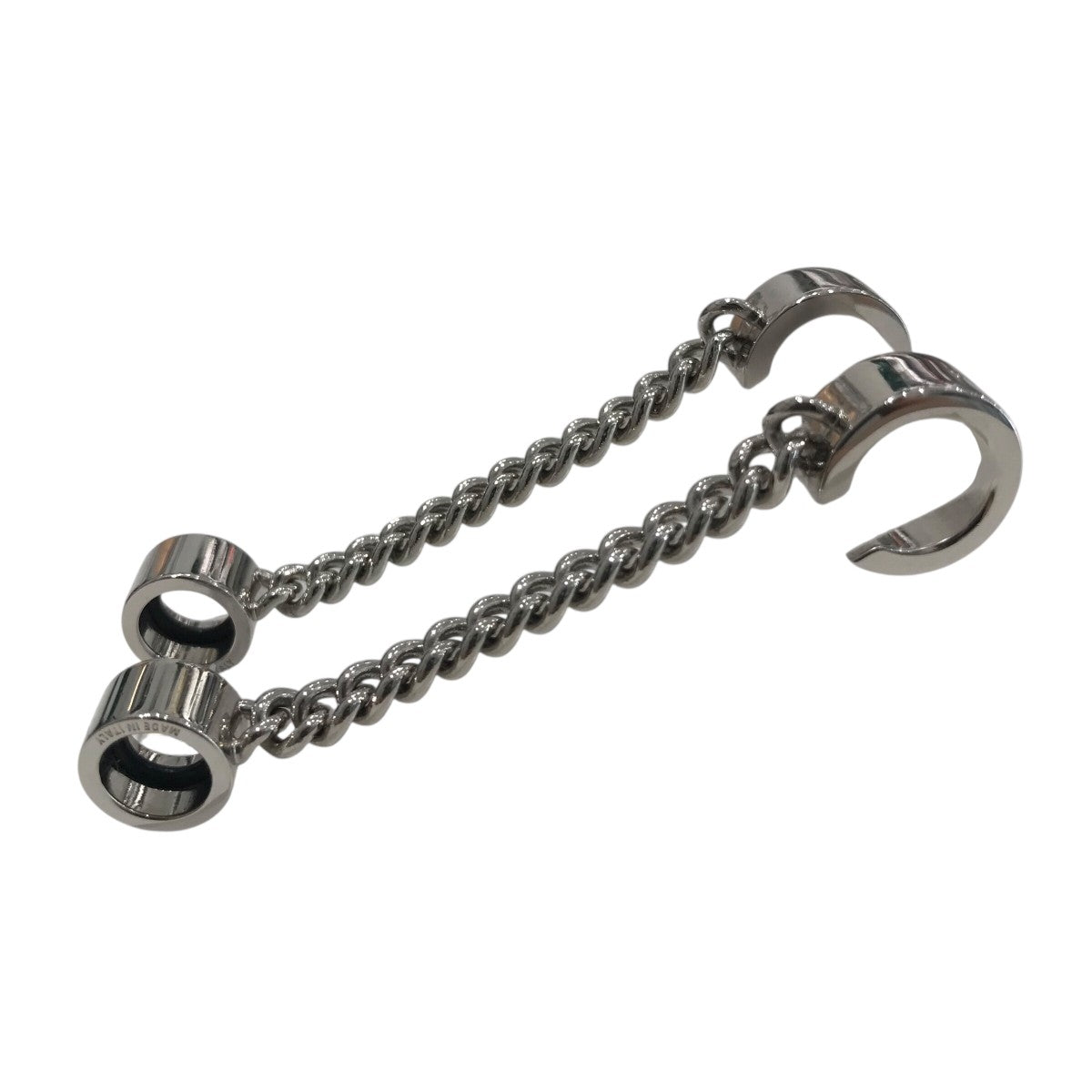 BALENCIAGA(バレンシアガ) チェーンイヤーカフ シルバー｜【公式