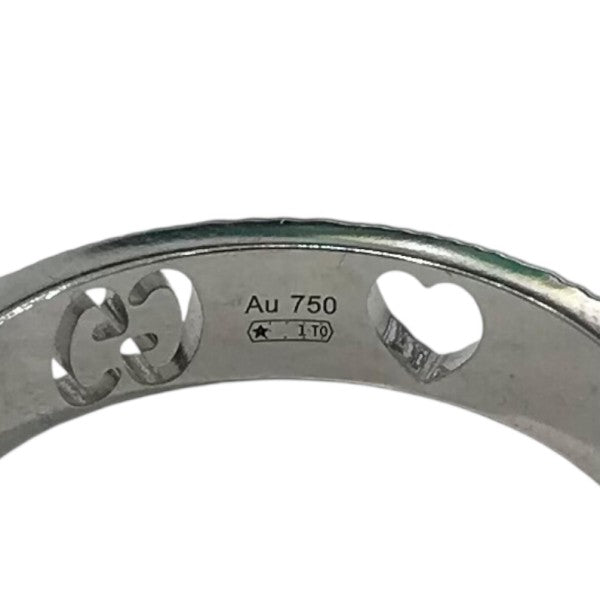 GUCCI(グッチ) アイコンアモールハートリング シルバー サイズ 15