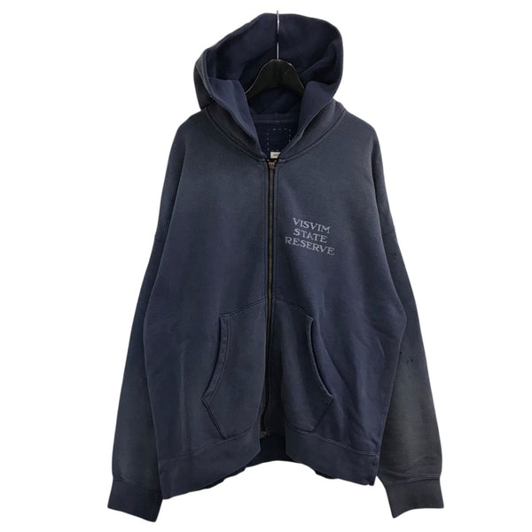 VISVIM(ビズビム) 24AW「JUMBO SB HOODIE F．Z． CRASH」ヴィンテージ