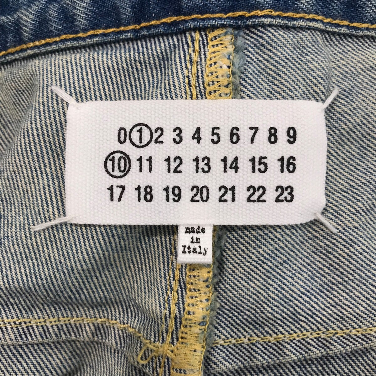 Maison Margiela ダイアゴナルデニム Maison Margiela メゾンマルジェラ1 10 1 24AW ダイアゴナルシーム