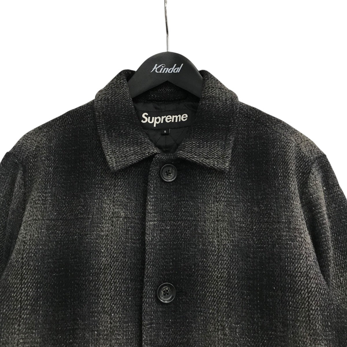 Supreme(シュプリーム) 16AW「Shadow Plaid Wool Over Coat」チェック
