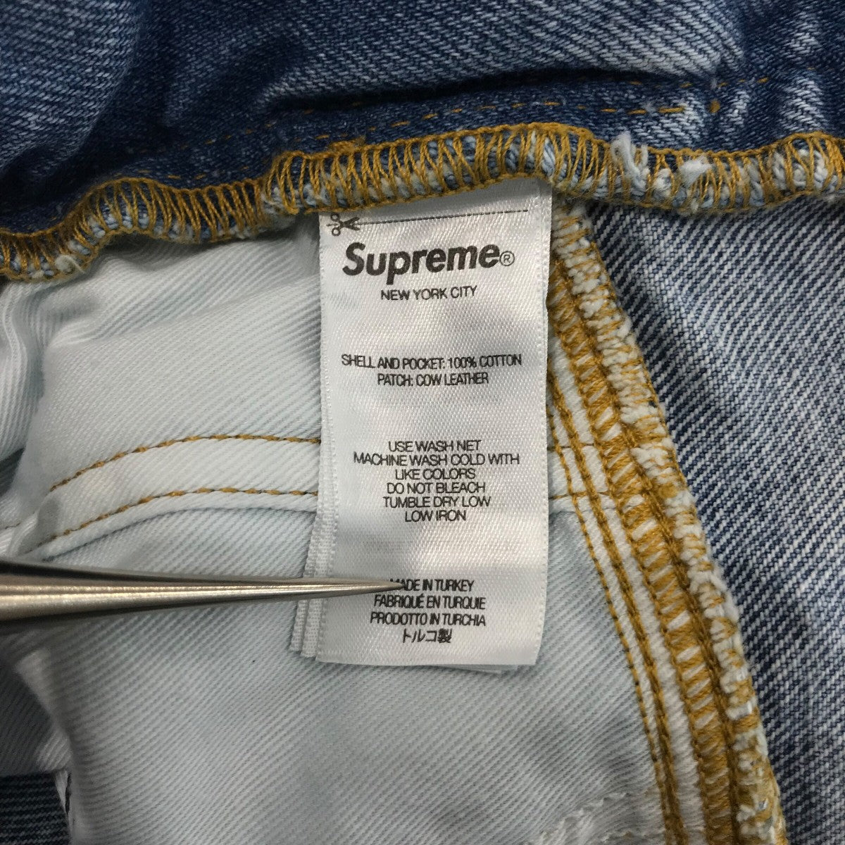 【25SS】Supreme Xシームバギーデニムハーフパンツ(サイズ：30) Supreme×MARITHE+FRANCOIS GIRBAUD 25SS「X-Seam Baggy Denim