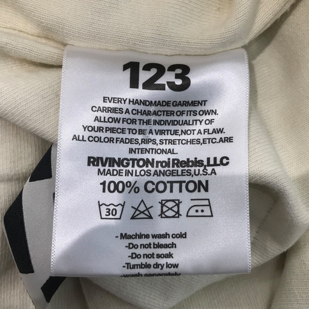 RRR123(RIVINGTON roi Rebis)(リヴィントンロイレビス) 長袖プリントT