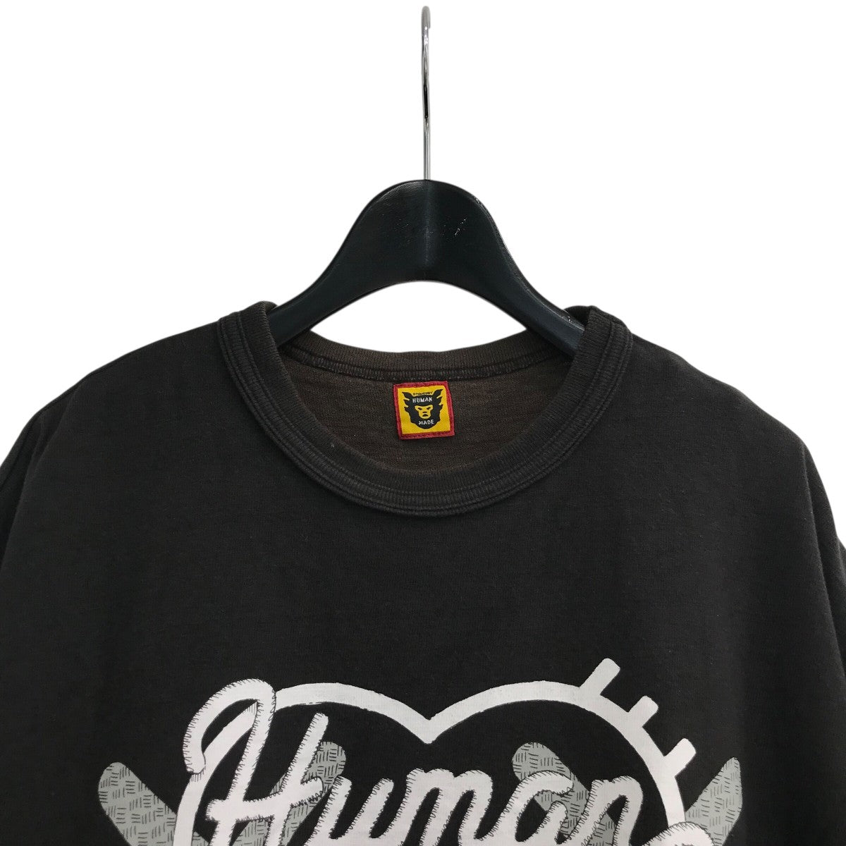 HUMAN MADE プレミアムコットン Tシャツ XL ブラック HUMAN MADE(ヒューマンメイド) プリントTシャツ ブラック サイズ