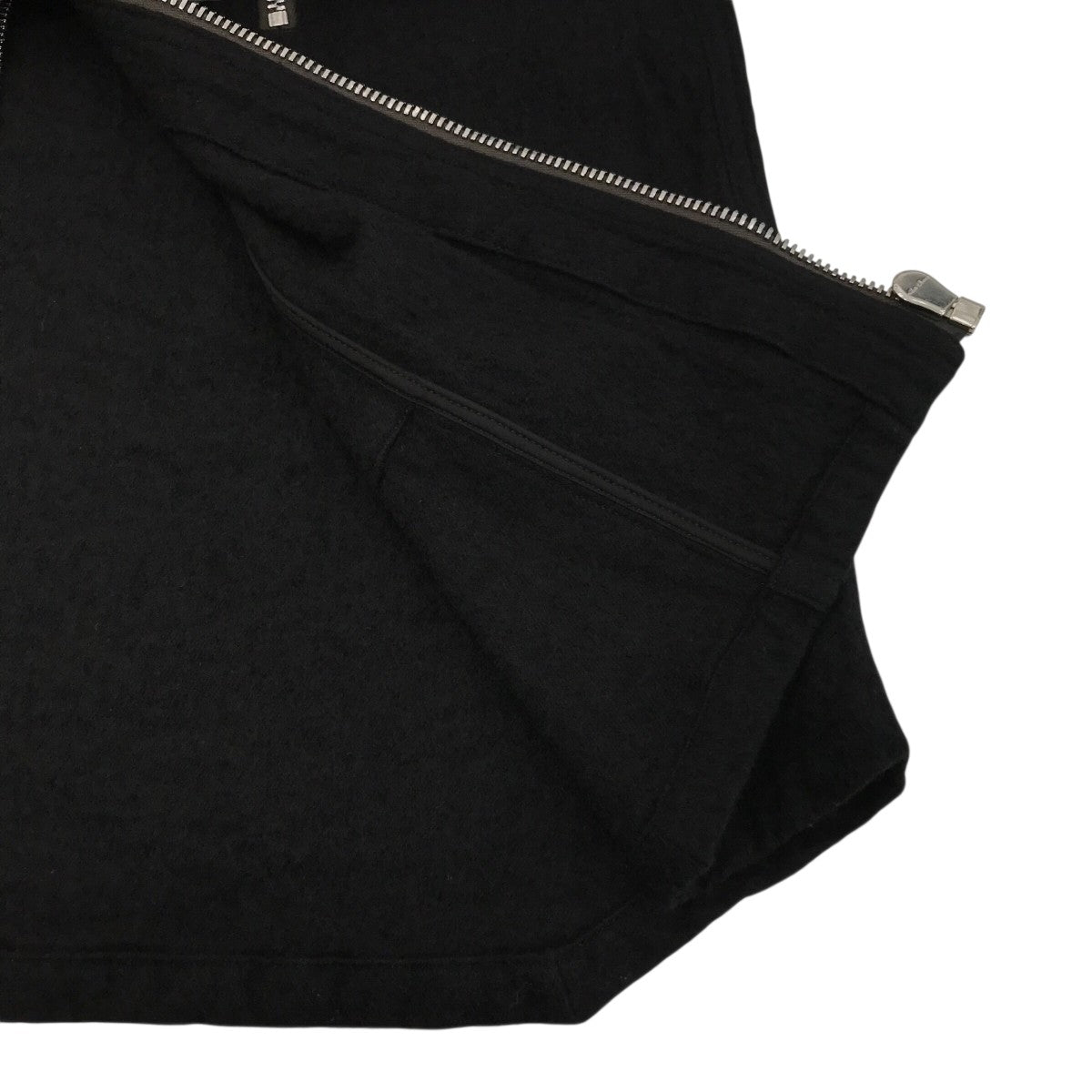 RICK OWENS(リックオウエンス) 「ZIP LARRY SHIRT」ウールジップ