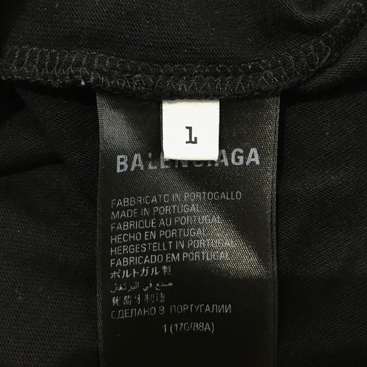 BALENCIAGA(バレンシアガ) キャンペーンロゴ刺繍長袖Tシャツ681046