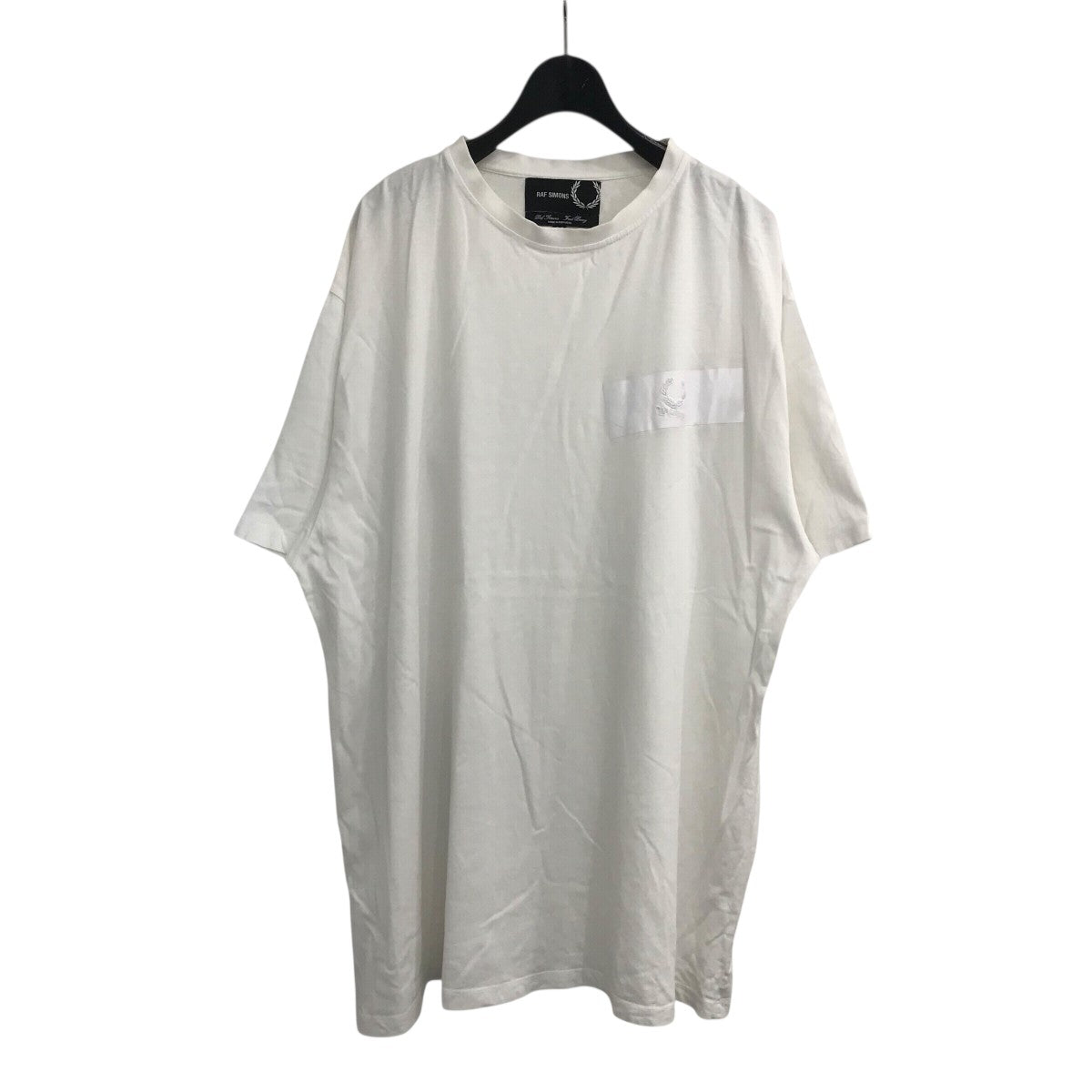 RAF SIMONS×FRED PERRY テープデザインTシャツSM3083 100 02095