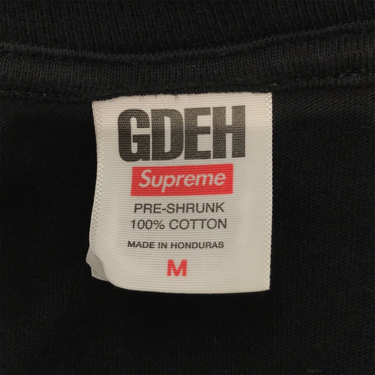 Supreme×GOODENOUGH 25SS「End Racism TEE」プリントTシャツ