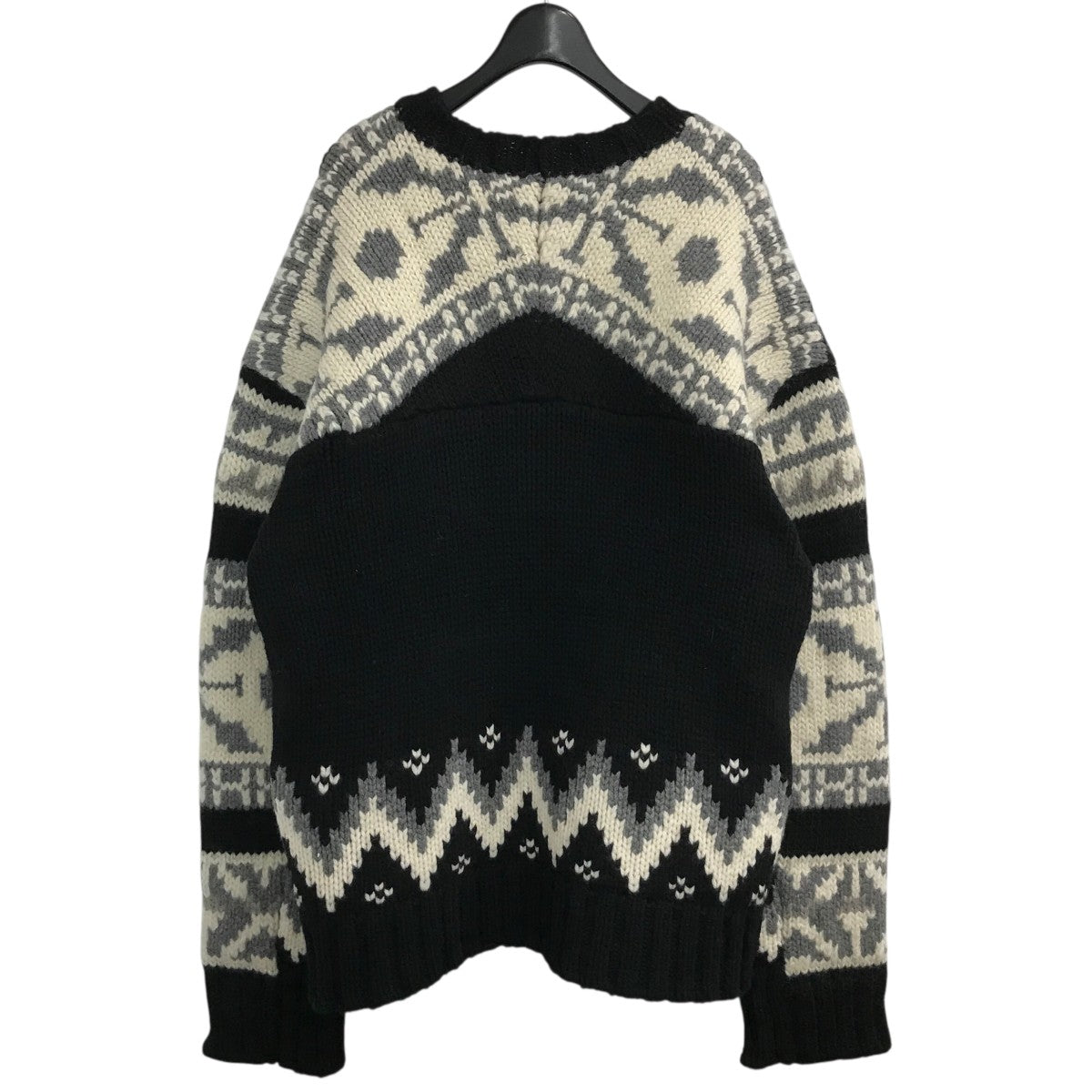 sacai(サカイ) 「SAMPLE品 Nordic Knit Pullover」ノルディックニット