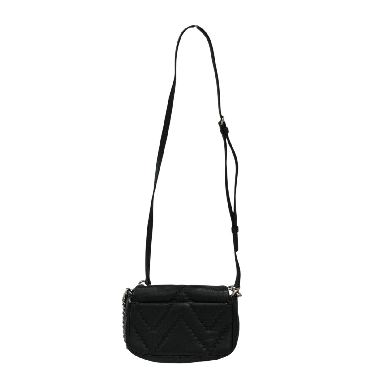 Marc Jacobs 黒レザーショルダーバッグ MARC JACOBS(マークジェイコブス) レザーショルダーバッグ