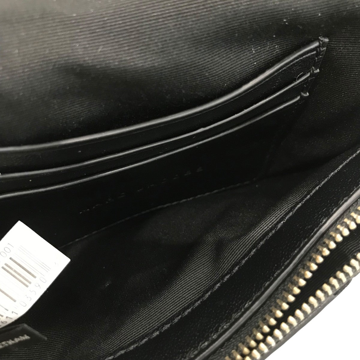 MARC JACOBS ブラック　ショルダーバッグ　レザー マークジェイコブス レザーショルダーバッグ MARC JACOBS