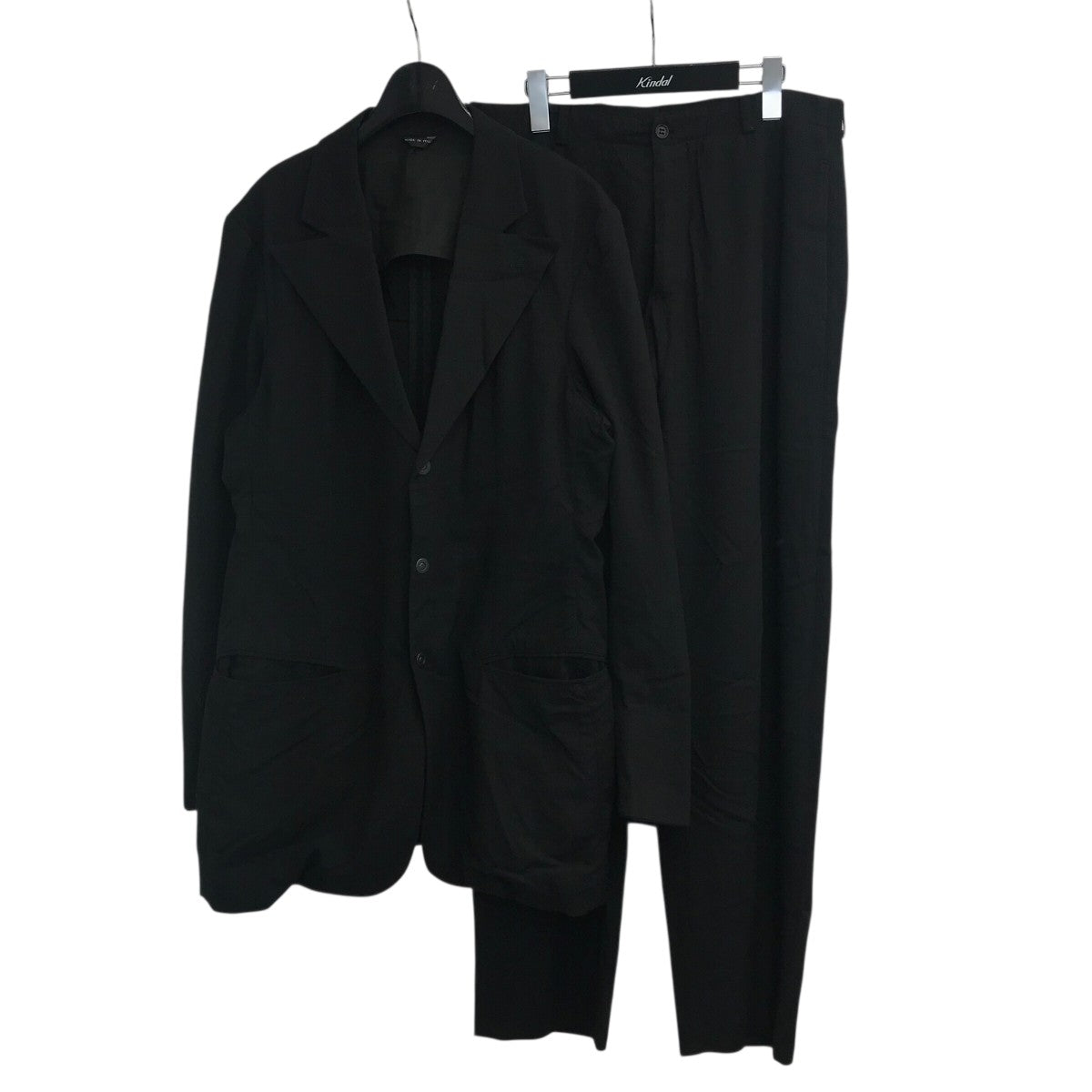 【極美品】エンポリオアルマーニ　セットアップスーツ　exclusive　1B　S EMPORIO ARMANI(エンポリオアルマーニ) セットアップスーツ
