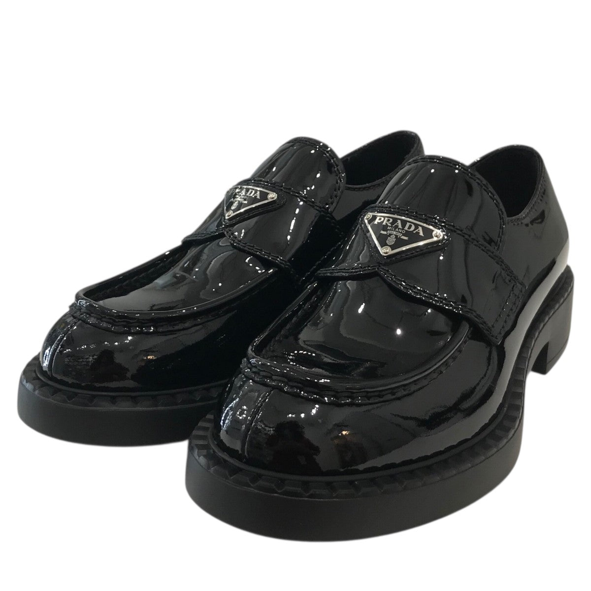 Prada エスパドリーユ　ギャバジン　バレリーナ　フラットシューズ PRADA(プラダ) 花柄エスパドリーユ ギャバジン レースアップ