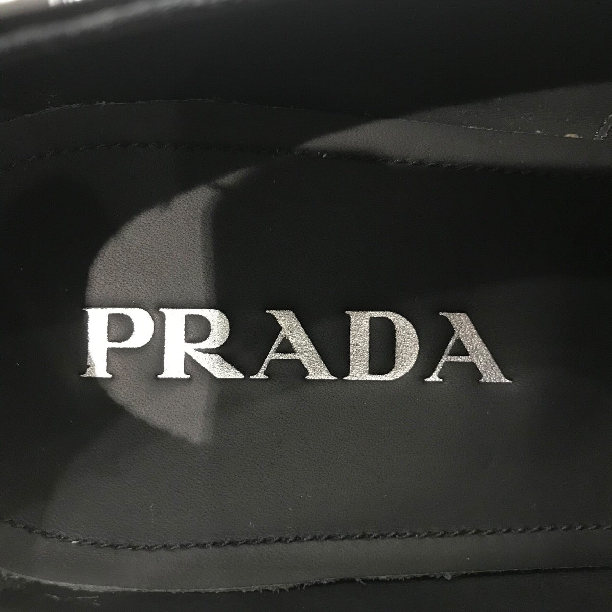 PRADA(プラダ) チョコレート ローファー2DE127 2DE127 ブラック
