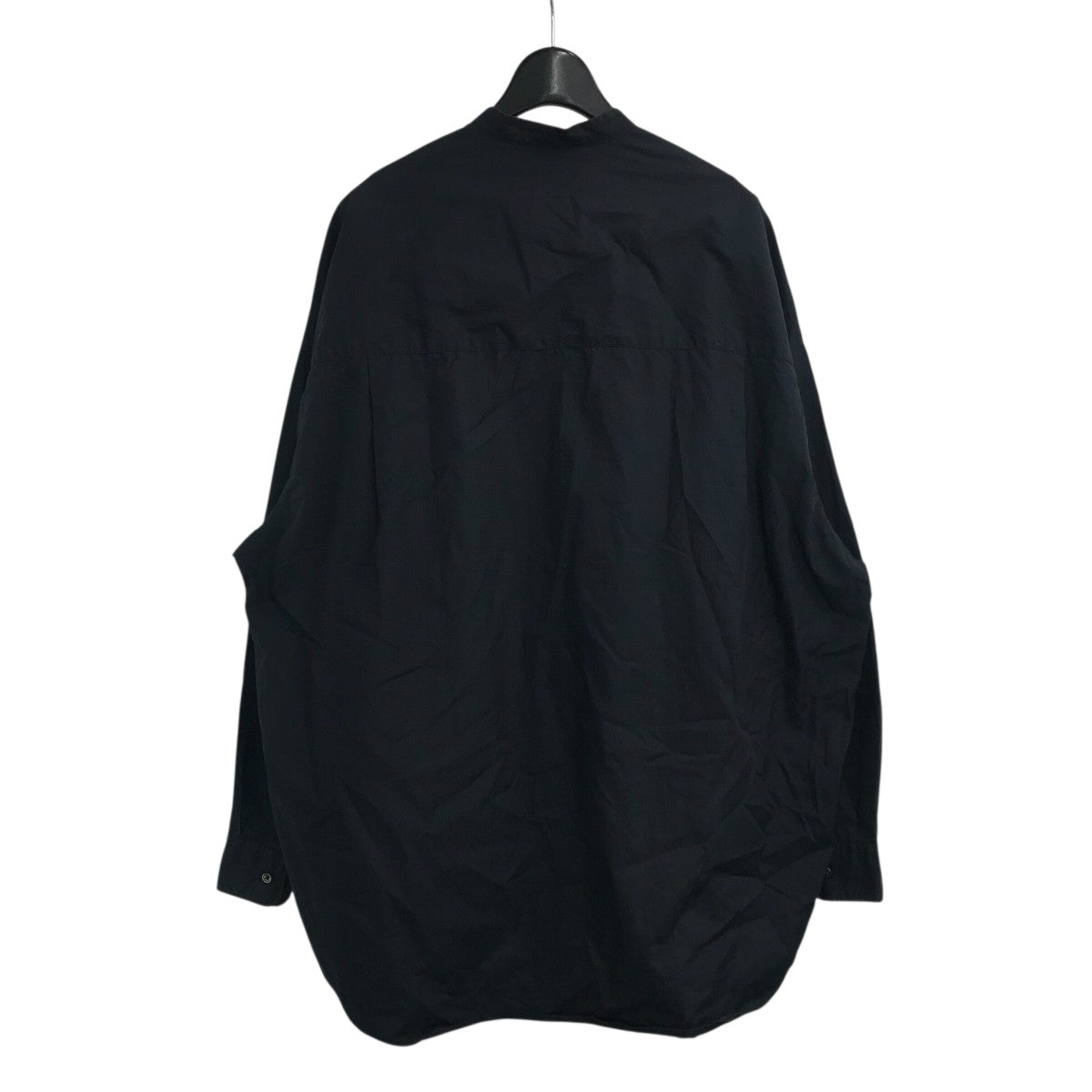美品✨グラフペーパー オックスフォード バンドカラーシャツ グレー M 21SS 美品✨グラフペーパー オックスフォード バンドカラーシャツ