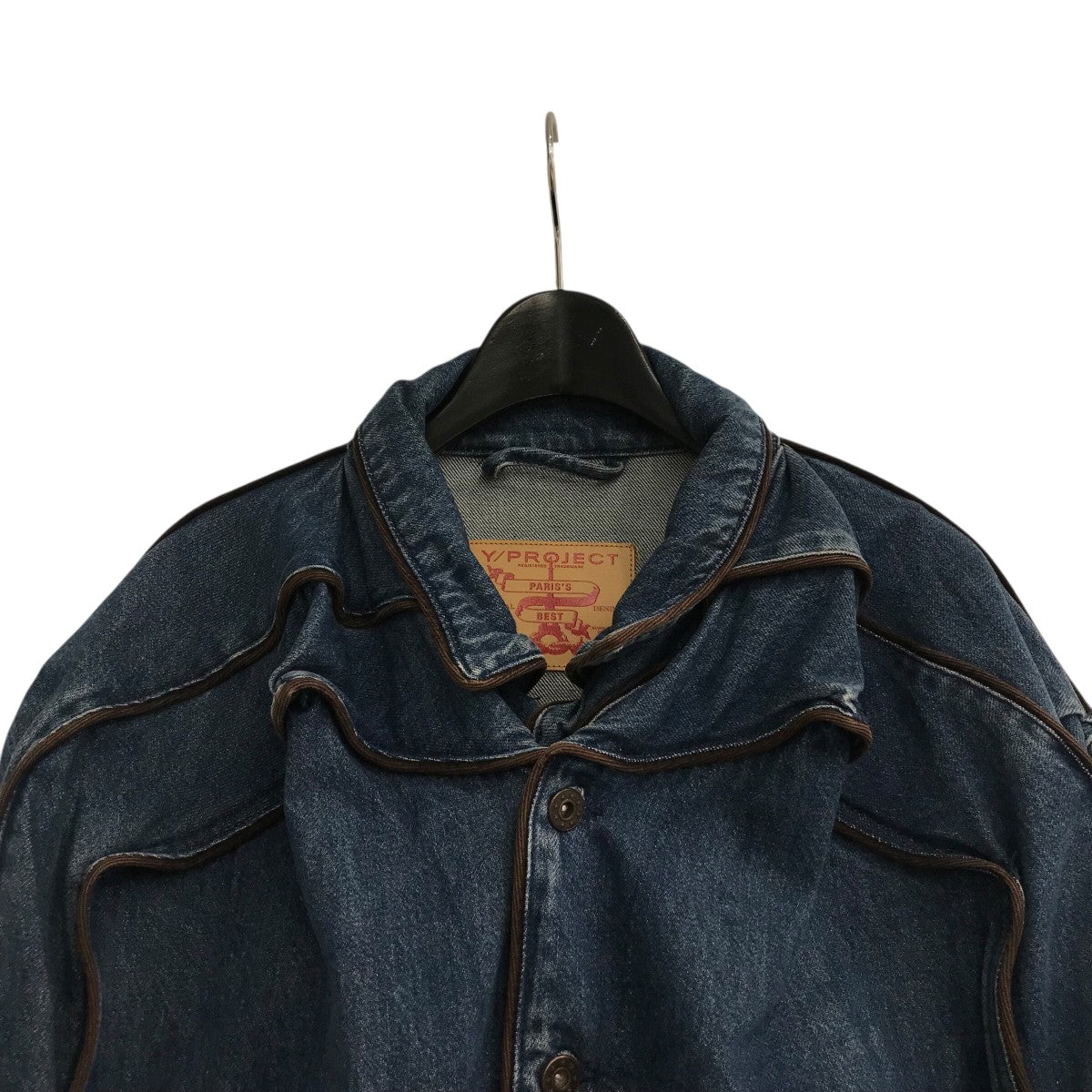 Y／PROJECT(ワイプロジェクト) 「Pop Up Denim Jacket」デニム