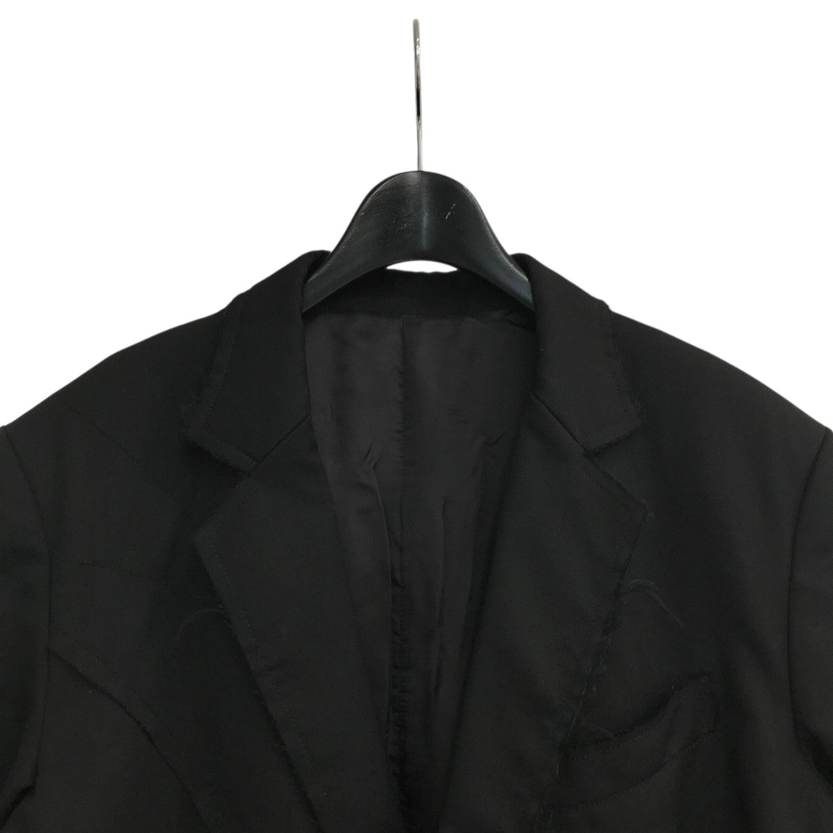 sulvam ジャケット サンプル品 サルバム ギャバジンレースオーバージャケット (Black×Purple
