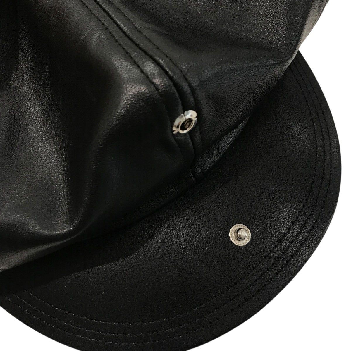 solaris&co. レザーキャスケット SOLARIS&CO. - Crush Finish Casquette 