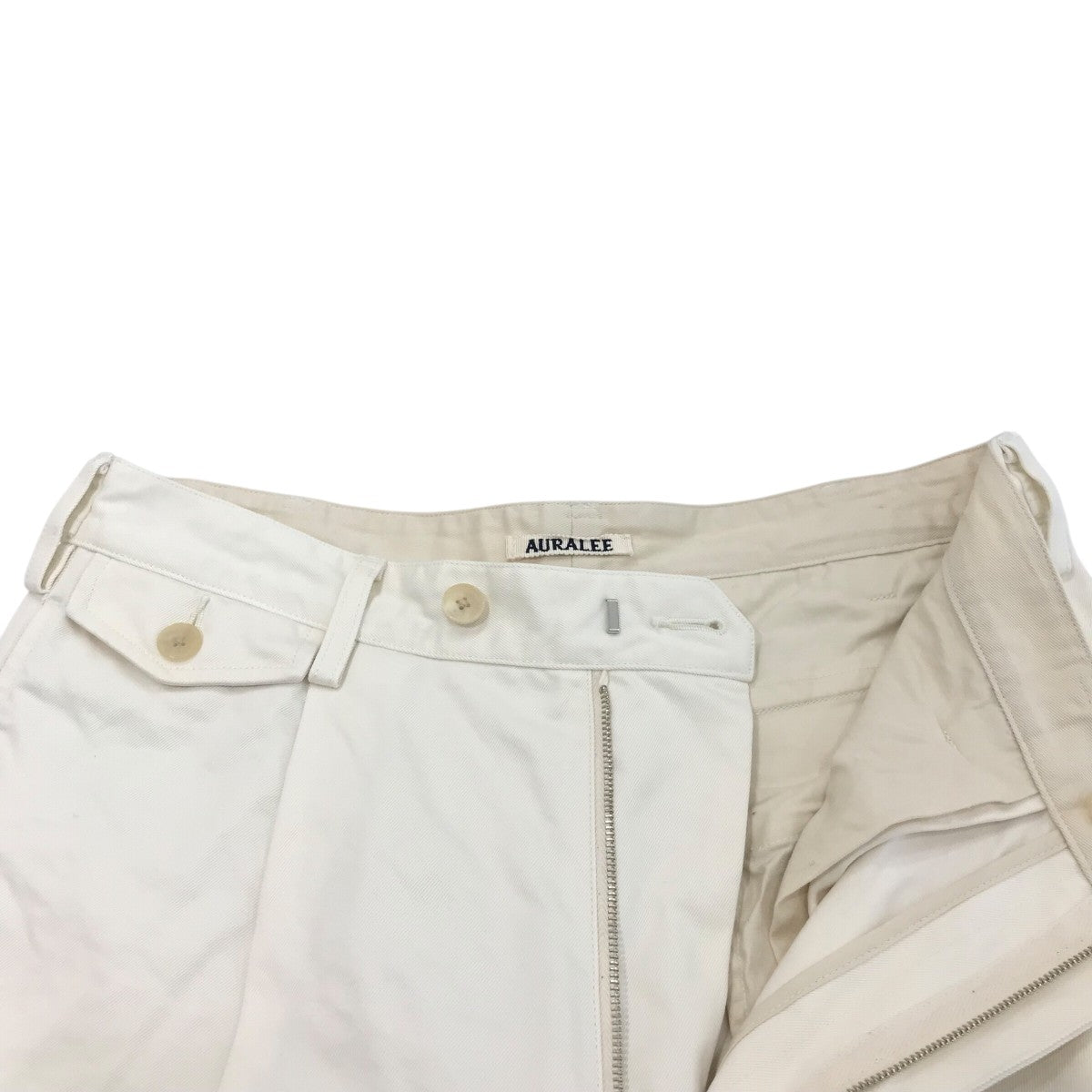 AURALEE(オーラリー) 25SS「WASHED FINX CHINO ONE-TUCK PANTS