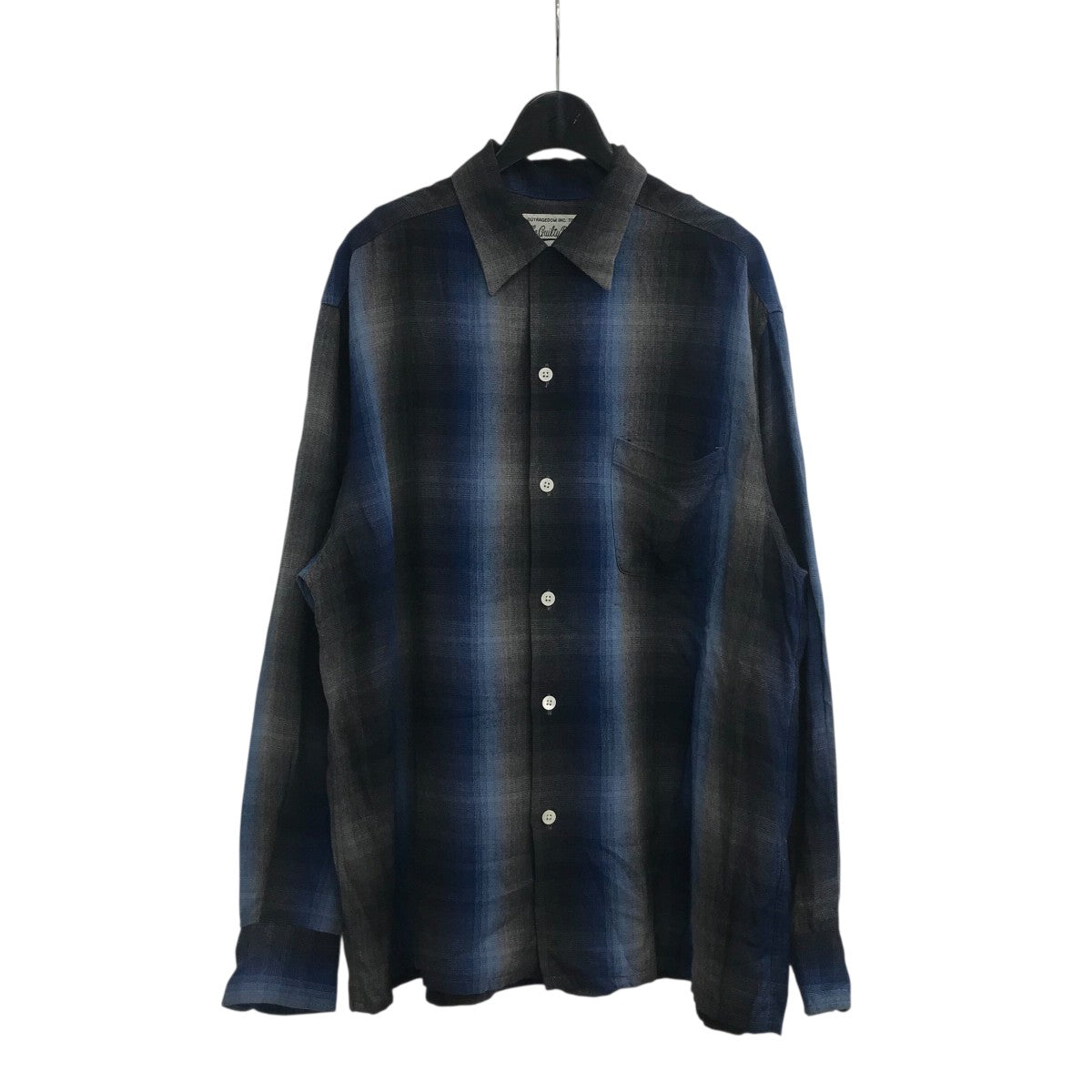 ワコマリア　オンブレシャツ WACKO MARIA (ワコマリア) CHECK SHIRTS オンブレチェックシャツ