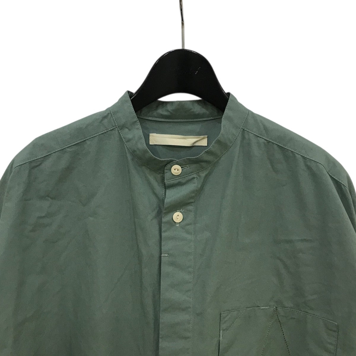 「BC Shirt Long A」バンドカラーシャツAN0201 S1101
