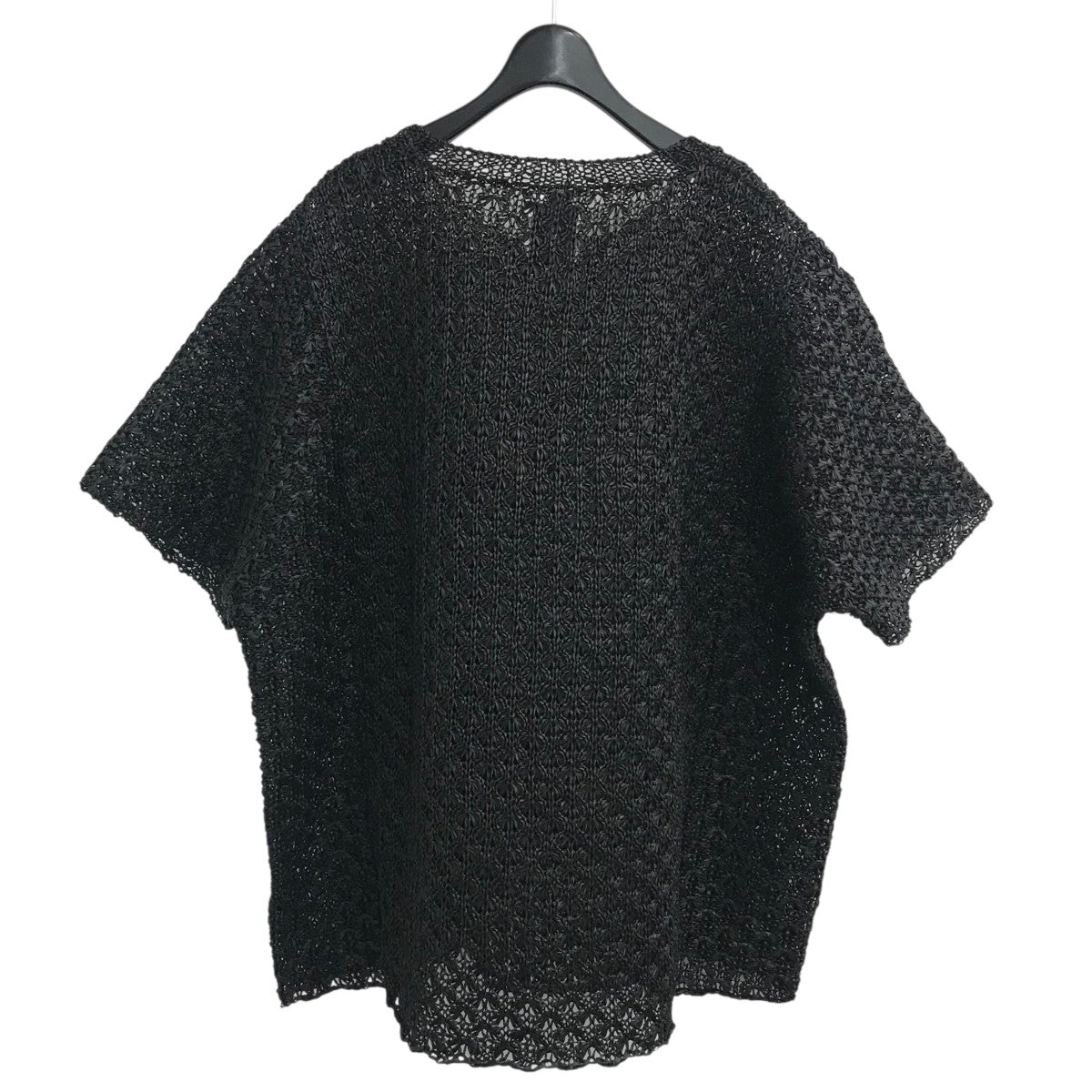 「Washi Bamboo Basket Top」半袖ニット