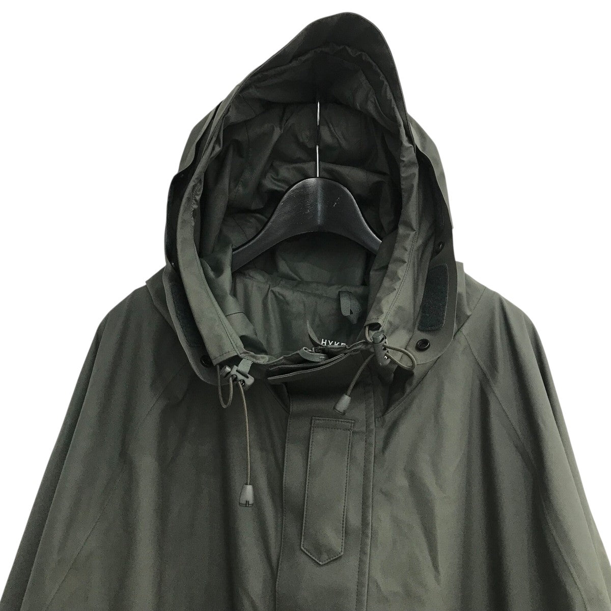 【美品】HYKE ハイク　PERTEX モッズコート HYKE(ハイク) PERTEXモッズコート カーキ サイズ XL(4)｜【公式