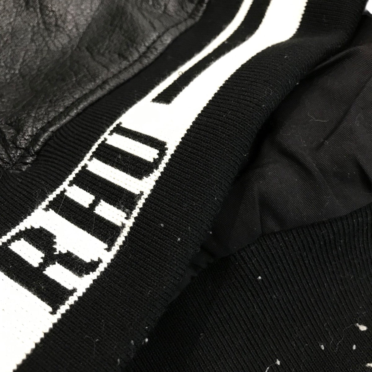 ZARA×RHUGI レザー ボンバージャケット ブラック サイズ M｜【公式