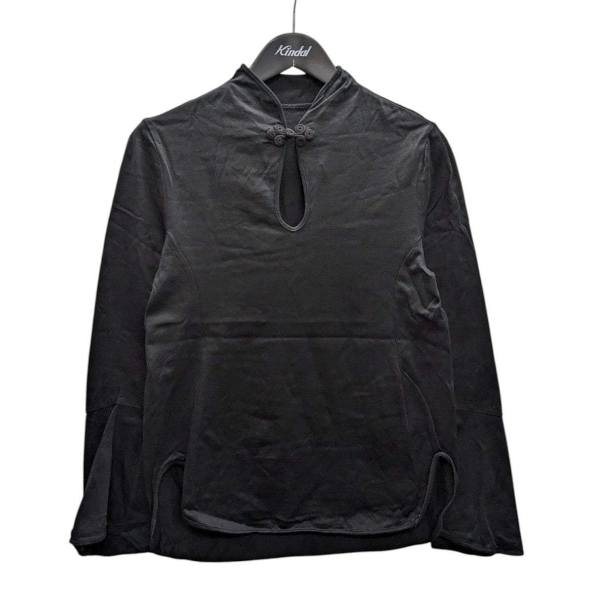 mame kurogouchi Suvin Cotton Jersey TopコットンジャージMM24FW-JS020 古着・中古-1枚目のアイテム画像