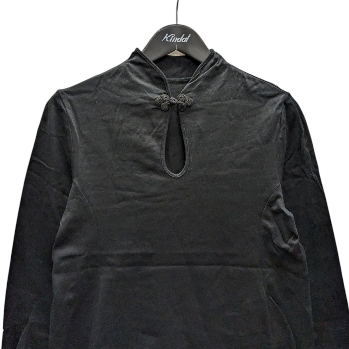 mame kurogouchi Suvin Cotton Jersey TopコットンジャージMM24FW-JS020 古着・中古-2枚目のアイテム画像