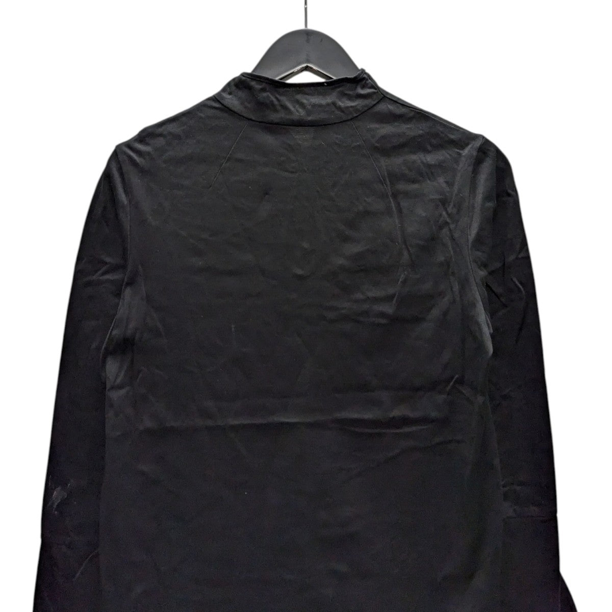 美品✨マメクロゴウチ Suvin Cotton Jersey Top-black Mame Kurogouchi】Suvin Cotton Jersey Top MM24FW-JS020