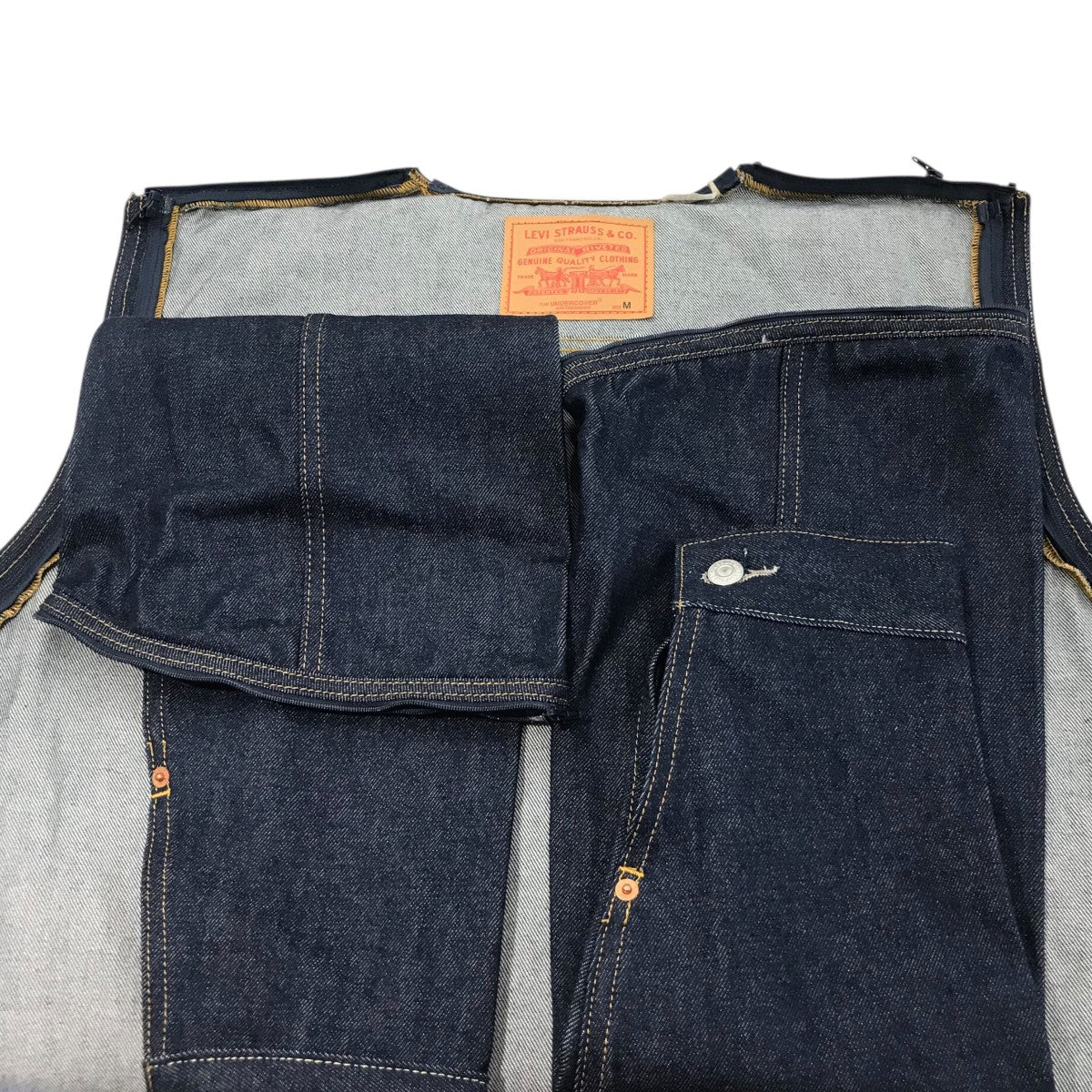 LEVI'S X UNDERCOVER　デニムジャケット アンダーカバー×リーバイス、解体できるデニムジャケット＆“目と