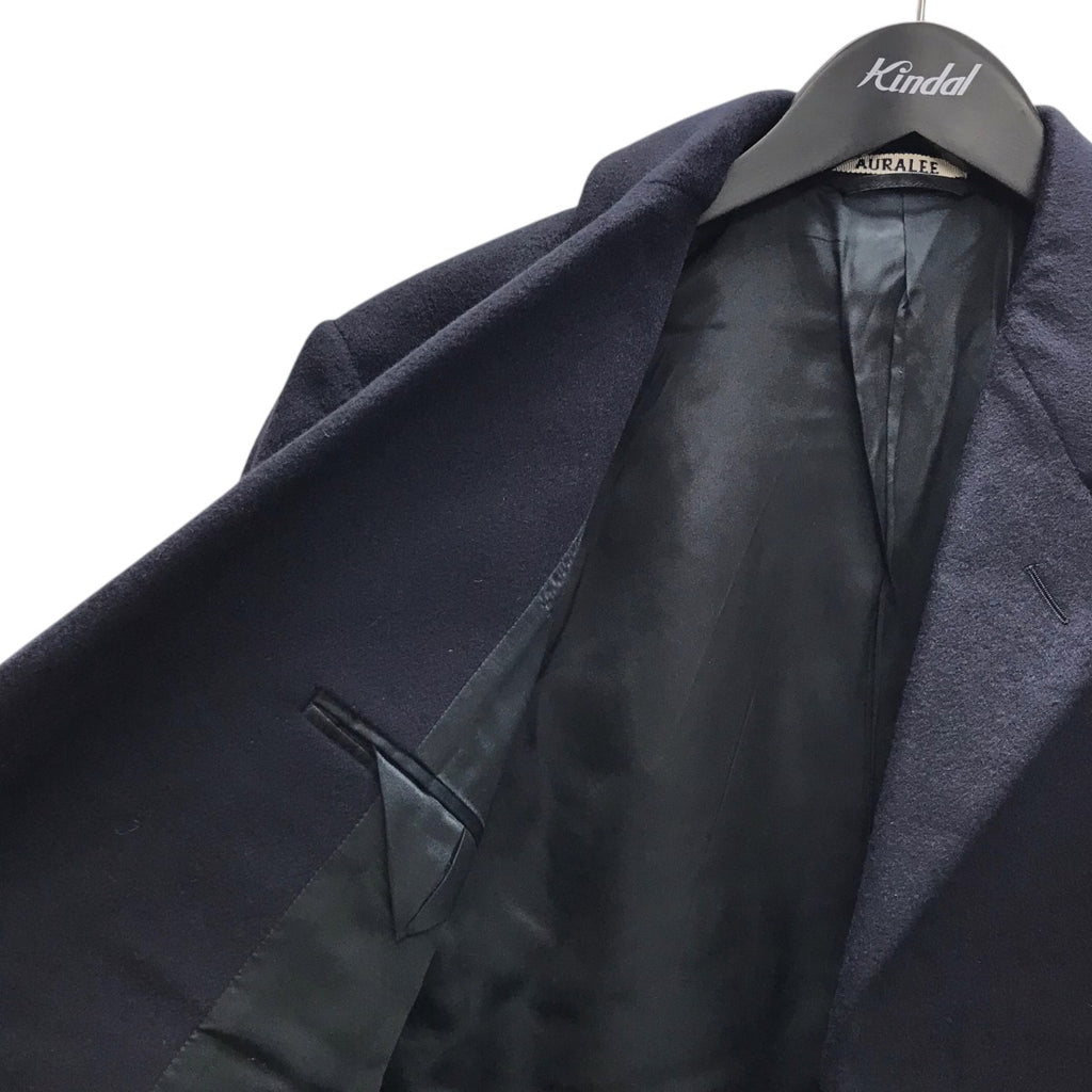 AURALEE(オーラリー) CASHMERE MOLESKIN CHESTERFIELD COAT カシミヤ 