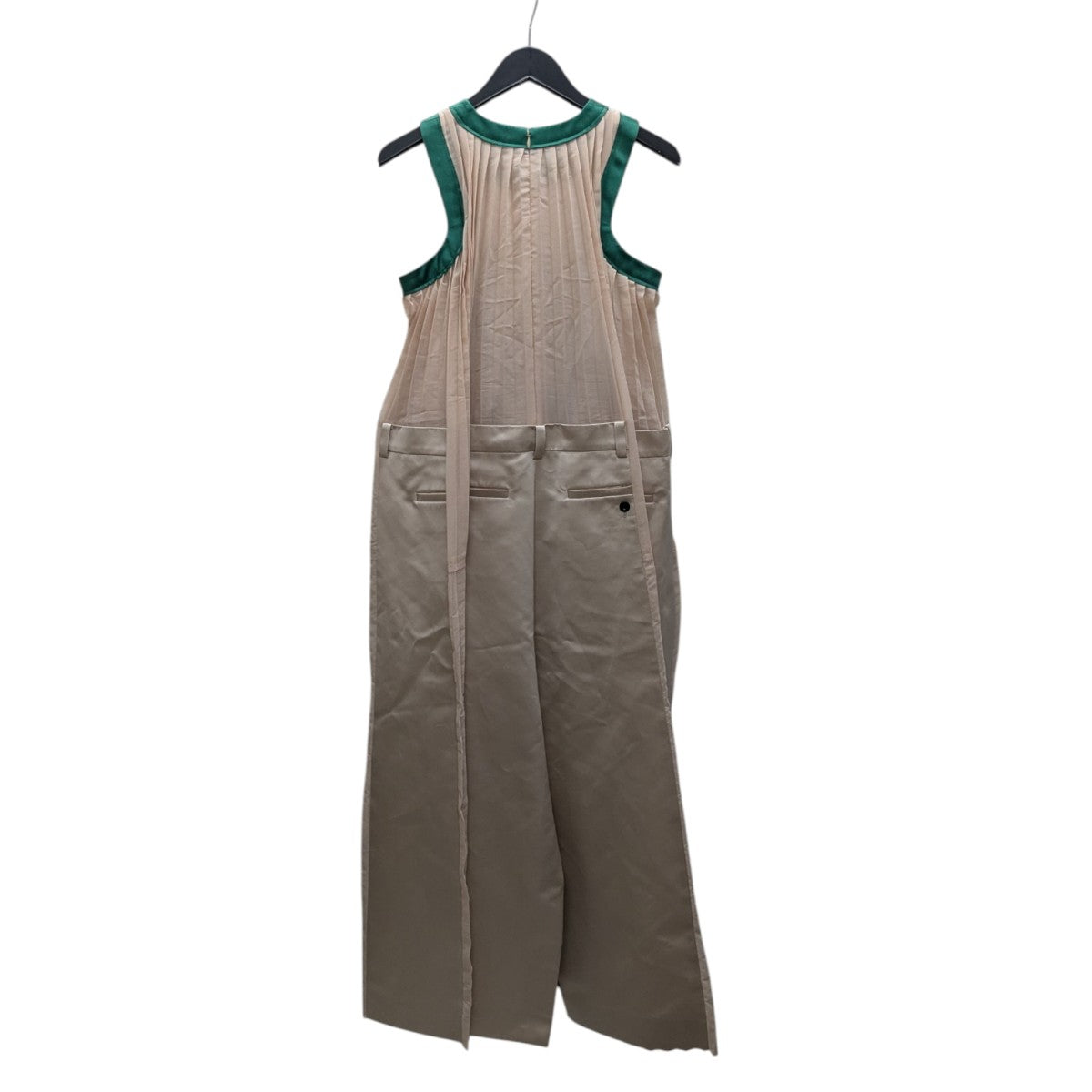 sacai Silk Satin Mix Dressシルクサテンミックスドレス22-06114 古着・中古-3枚目のアイテム画像